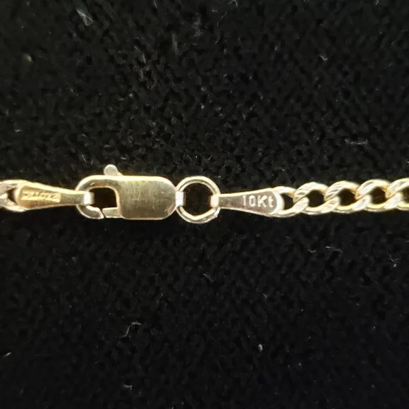 10kt Gold Chain and Pendant